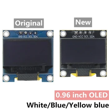 0,96 инчов IIC Сериен 4pin Бяло/Синьо/Жълто OLED-Дисплей Модул 128X64 12864 LCD Екран Такса за arduino oled