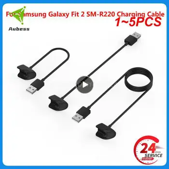 1-5 бр. Кабел за зареждане на смарт гривна Зарядно устройство ABS за да Gear Fit 2 Преносимото USB-кабел за зареждане Galaxy Fit2 R220
