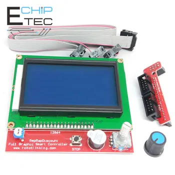 1 бр. RAMPS1.4 LCD 12864 control panel 3D принтер Умен контролер LCD дисплей за 3D-принтер