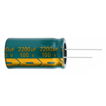 1 бр./лот алуминиеви електролитни кондензатори 100 До 2200 icf размер 22*40 2200 ICF 20%