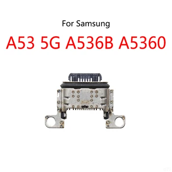 10 бр./лот за Samsung Galaxy а a53 5G A5360 A536B Type-C USB докинг станция за зареждане, порт за зареждане конектор за свързване към конектора