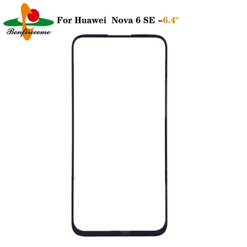 10 бр. \партида За Huawei Nova 6 SE JNY-AL10 Размерът на тъчпада LCD дисплей Външен Екран със Стъклен Капак Смяна на Обектива