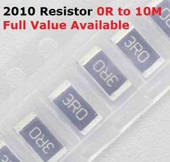 100 бр./лот SMD чип 2010 Резистор 16R/18R/20R/22R/24R/5% Съпротива 16/18/20/22/24/Ома Резистори K Безплатна доставка