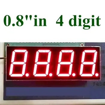 10ШТ 4-Битова 7-Сегментная DIP Цифров Тръба 0.8 