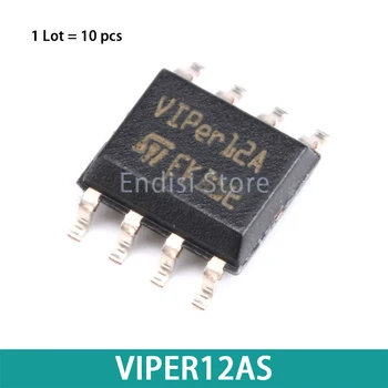 10ШТ VIPER12AS ST СОП-8 700V 0.36 A на Ниска мощност автономен източник на захранване с комутация в основата на превключващите