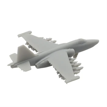 10ШТ Изтребител Су-25, Полимерна форма, играчки за нападателя на самолета, с шаси за домашно модел на самолет в мащаб 1/700 1/400 1/350