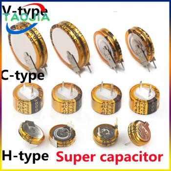1бр V C H тип 5.5 V суперконденсатор 0.047 0.1 F F 0.22 F 0.33 F 0.47 F 1.0 F 1.5 F 4.0 5.0 F F 1F 4F 5F Бутон Фарадный кондензатор