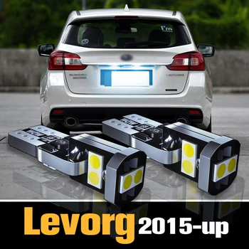 2 бр. Led Canbus крушка за осветление регистрационен номер и Аксесоари за Subaru Levorg 2015 2016 2017 2018