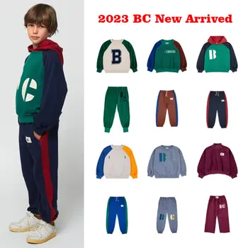 2023 Есен-зима пр. хр, детски пуловери и ежедневни панталони, дизайнерски блузи за момичета и момчета, гамаши, дрехи, детски пуловери, блузи