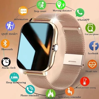 2024 Smartwatch Серия 8 1,44-инчов Гласов Асистент БТ Безжичен Предизвикателство Спортни Фитнес-Умен Часовник За Мъже И Жени За Android и iOS PK Галакс