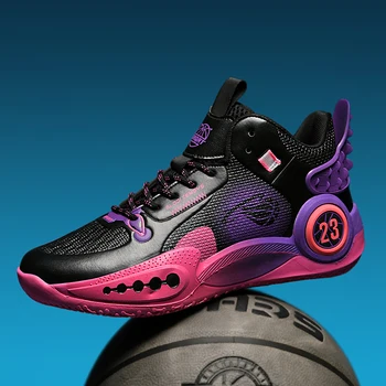 2024 Нова мъжки баскетболни обувки с подложки, устойчива на плъзгане, спортни обувки, обувки за фитнес, мъжки баскетболни обувки, маратонки-кошници