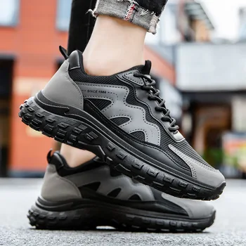 24 Нови модни корейски обувки Forrest Gump, спортни обувки с нисък берцем, нескользящая мека подметка, обувки за баща на дебела подметка