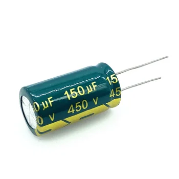 5 бр./лот 450 НА 150 ICF размер 18 *30 мм, високочестотен низкоомный 450V150UF алуминиеви електролитни кондензатори 20%