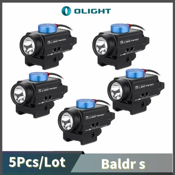 5 бр./лот Оригинална акумулаторна батерия тактически фенер Olight Baldr S 800 лумена