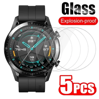 5ШТ закалено стъкло за аксесоари за умни часа Huawei Watch GT3 SE Защитно фолио за екрана от угасне филми с пълно покритие за Huawei GT3 SE
