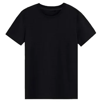 A3365 Тънка Мъжка Тениска Однотонная Тениска Стандартна Празна Тениска На Черни И Бели Тениски Най-Нови