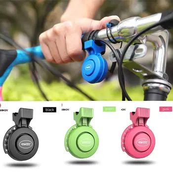 ABS Електронен Велосипеден звънец Външен USB Акумулаторна Черен Червен Розов Син Електронен звуков сигнал Силен звуков сигнал на МТВ Планински Пътнически Велосипеди