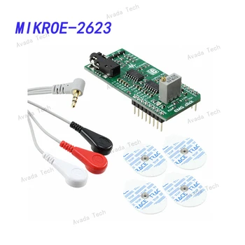 Avada Tech MIKROE-2623 EMG click пакет, мулти-инструмент за разработване на сензори