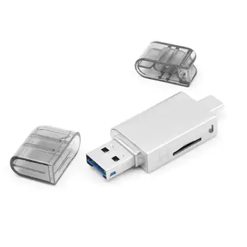 Cablecc USB-C Type C от USB 2.0 NM до Nano Карта памет TF четец за карти Micro SD Конвертор Гнездо-адаптер за телефон на колене