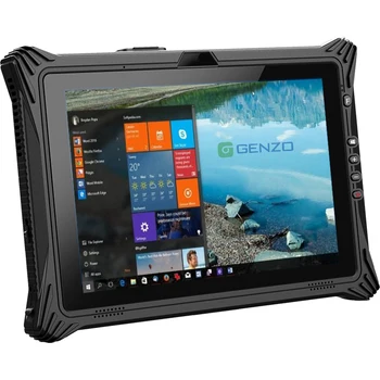 GENZO J110 Здрав Таблет с 10-инчов промишлен таблет Windows 8/16 GB Оперативна Памет от 256 GB Със Скенер за бар-код и Пръстови отпечатъци здрав tablet PC