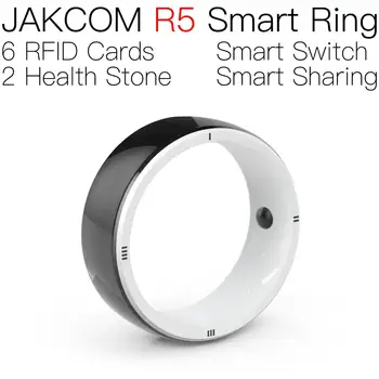 JAKCOM R5 Smart Ring Нов продукт под формата на ntag 213 мокри инкрустации nfc висока температура етикети размер етикети антиметаллической uhf rfid чиповой карта 4442
