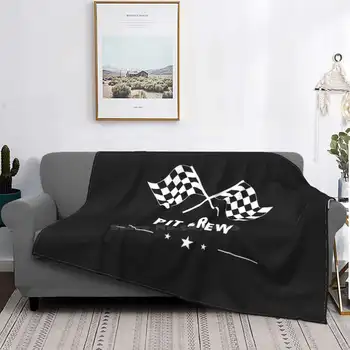 Pit Crew Funny Car Racing рожден Ден мебели на Ниска цена Нова принт Ново Модно Меко топло одеяло Автомобилни състезания Автомобилни състезания