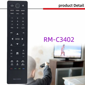 RM-C3402 дистанционно управление Замени за телевизор JVC LT-65N785A LT-32N386A LT-40N570A LT-50N790A LT-55N550A LT-32N370A LT-39N370AN