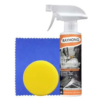 Rayhongs Foam Cleaner Спрей Многофункционална Противозадирный Пречиствател За Интериора На Колата Домашна Чистящая Пяна За Кожа, Вътрешността На Колата