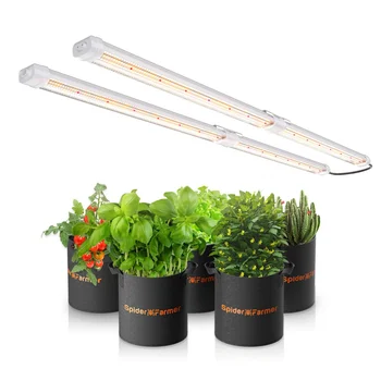 Spider Farmer GreenGlow LED Grow Light с регулируема яркост, пълна гама за отглеждане на разсад на закрито, цъфтеж зеленчуци, хидропоника