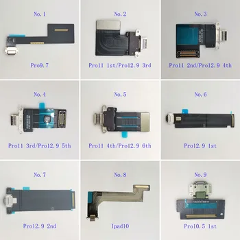 USB-Зарядно Устройство За iPad Pro 12,9 11 10,5 9,7 Инча на 1-ва, 2-ра, 3-та, 4-та, 5-та, 6-та 2021 2022 2018 2020 Порт за Зареждане Гъвкав Кабел
