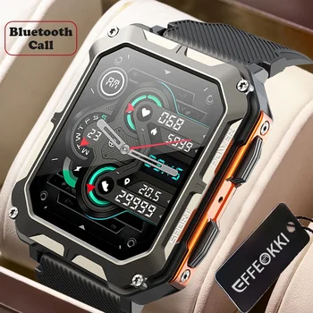 Ultra C20Pro Bluetooth Покана Военни умен часовник Smart Watch Мъжки външни тактически водоустойчив мъжки часовник за измерване на кръвно налягане