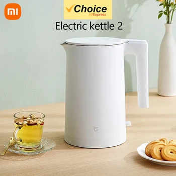 Xiaomi Mijia Electric Kettle 2 Чайник с голям капацитет 1.7 л Автоматично кафемашина домакински 304 Неръждаема стомана