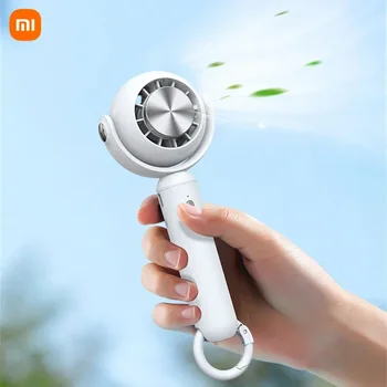 Xiaomi Mijia Semiconductor Cooling Ръчно Вентилатор за климатик с лед, USB Акумулаторна Безжична Електрическа Ръчно фен