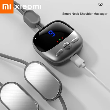 Xiaomi Youpin Умен Окачен масажор за врата, масаж на шийния отдел на гръбначния стълб, гърба, релаксиращ, преносим Горещ компрес, за защита на врата и раменете