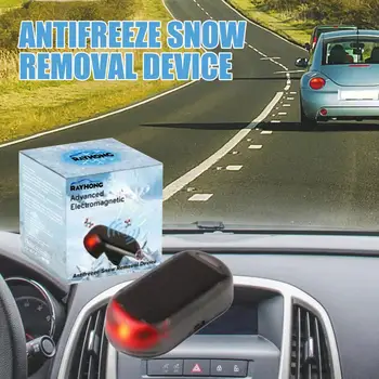Авто Уред За защита От Замръзване Мини-стъклен Прозорец през Зимата С Електромагнитни Молекулярными Намеса, с Устройство За отстраняване на сняг и Лед