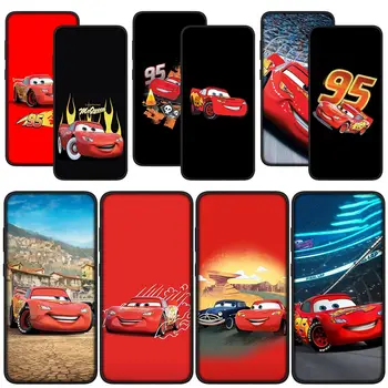 Автомобили Lightning McQueen 95 Automobile Калъф За Телефон Xiaomi Redmi Note 11 10 9 8 Pro 9S 10S 11S 9А 9В NFC 9T 10A 10В 8A Мек Калъф