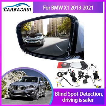 Автомобилна Система за Откриване на Радара Огледала Сляпа зона BMW X1 2013-2021 BSD Microwave Асистент По Мониторинг на Слепите Зони Безопасността при шофиране