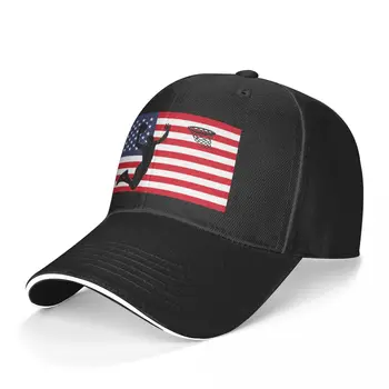 Баскетбол на САЩ 2022 Нова мъжка спортна бейзболна шапка, модерна бейзболна шапка с принтом хартата на страната, ежедневни солнцезащитная шапка за камион