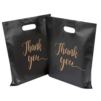 Безплатна доставка 500 бр./лот, найлонови торбички за пазаруване с висококачествена дръжка за съхранение/опаковка/подаръци/бутик с отпечатани лого