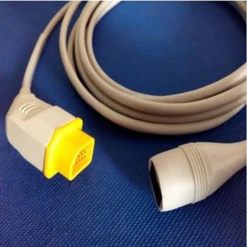 Безплатна доставка Съвместим с Nihon Kohden, 14 контактите, кабел-адаптер Abbott IBP, кабел на сензора на кръвното налягане, кабел на монитора.