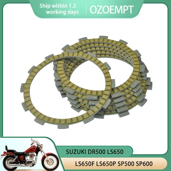 Влакнести диск на съединителя OZOEMPT се Прилага за SUZUKI DR500 LS650 LS650F LS650P SP500 SP600