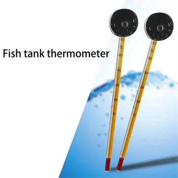 Водоустойчив пръчка-термометър Аквариумная издънка на Точен инструмент за измерване на температурата на риба Температурни монитори