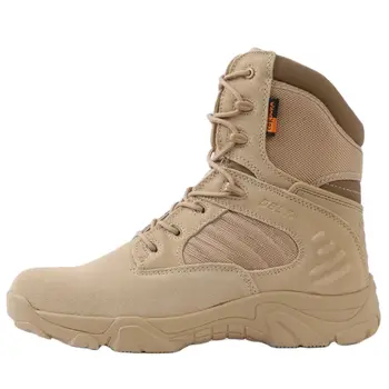 Делта Зимни Мъжки Ловни обувки Военен Тактически Обувки Desert Специалните Бойни Улични Водоустойчива Дишаща Туристически обувки