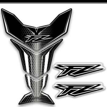 Емблемата на Иконата за Логото Резервоар на Мотоциклет Pad Защита на Стикер Стикери За Yamaha FZ6 FZ6N FZ8 FZ8N FZ1 FZ1000 FZ07 FZ09 FZ10 TankPad