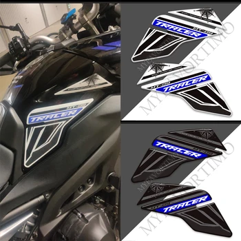 Етикети Към Резервоар на Мотоциклет, Накладки За Yamaha MT09 MT 09 Tracer 900 GT MT-09, Ветрозащитный Екран, Комплект за Газ, Течно гориво, Коляното