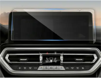 За BMW 2022 2023 X3 X4 M40i/M 12,3-инчов Информационно-Развлекателен Център със Сензорен Екран, GPS, Защитен слой От Закалено Стъкло