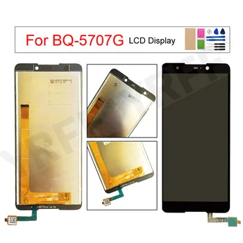 За BQ 5707G LCD екрана, За да BQ-5707G Next Music LCD Сензорен дисплей Дигитайзер, Стъклен Панел при Събирането На Комплекти За Ремонт на Телефони