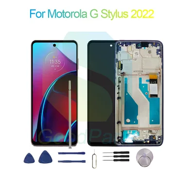 За Motorola G Stylus 2022 Подмяна на екрана на дисплея 2460*1080 G Stylus 2022 LCD сензорен цифров преобразувател в събирането на