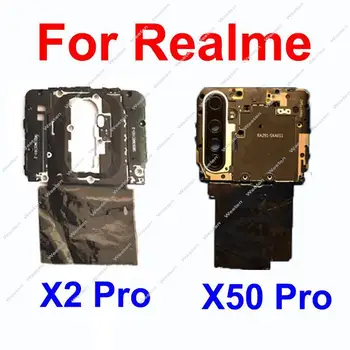 За Realme X2 Pro X50 Pro Капака на дънната платка на антената и Задната рамка на НРД с леща Сигнални Детайли на капака на дънната платка 