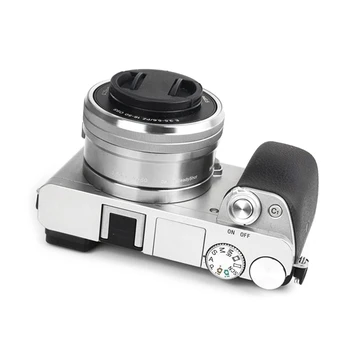 Защитно покритие за топла башмака за фотоапарати, Черна и Бяла Защитна капачка за топла башмака за камерата A6000 RX10III RX10II